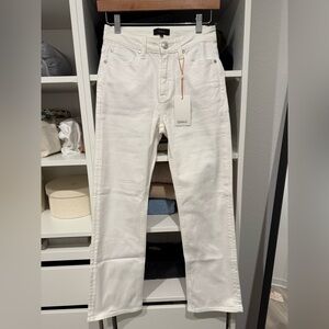 NWT Quince Bella stretch straight jeans size 25 inseam 26